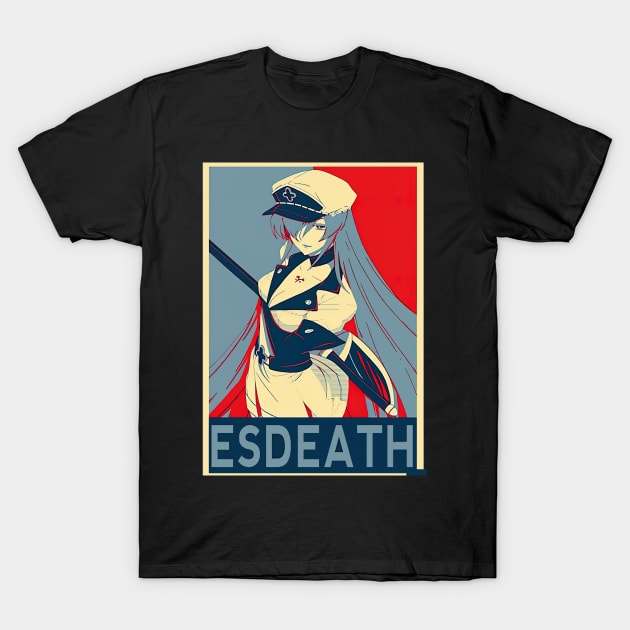 Akame Ga Kill Esdeath Waifu! T-Shirt by hony.white